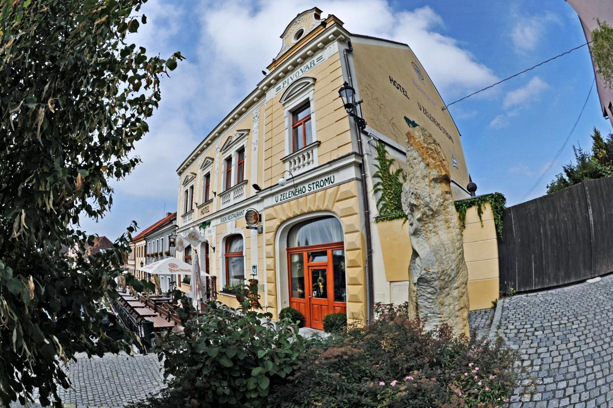 Nepomuk Hotel U Zeleneho Stromu מראה חיצוני תמונה